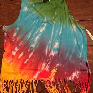 Tye dye tank top